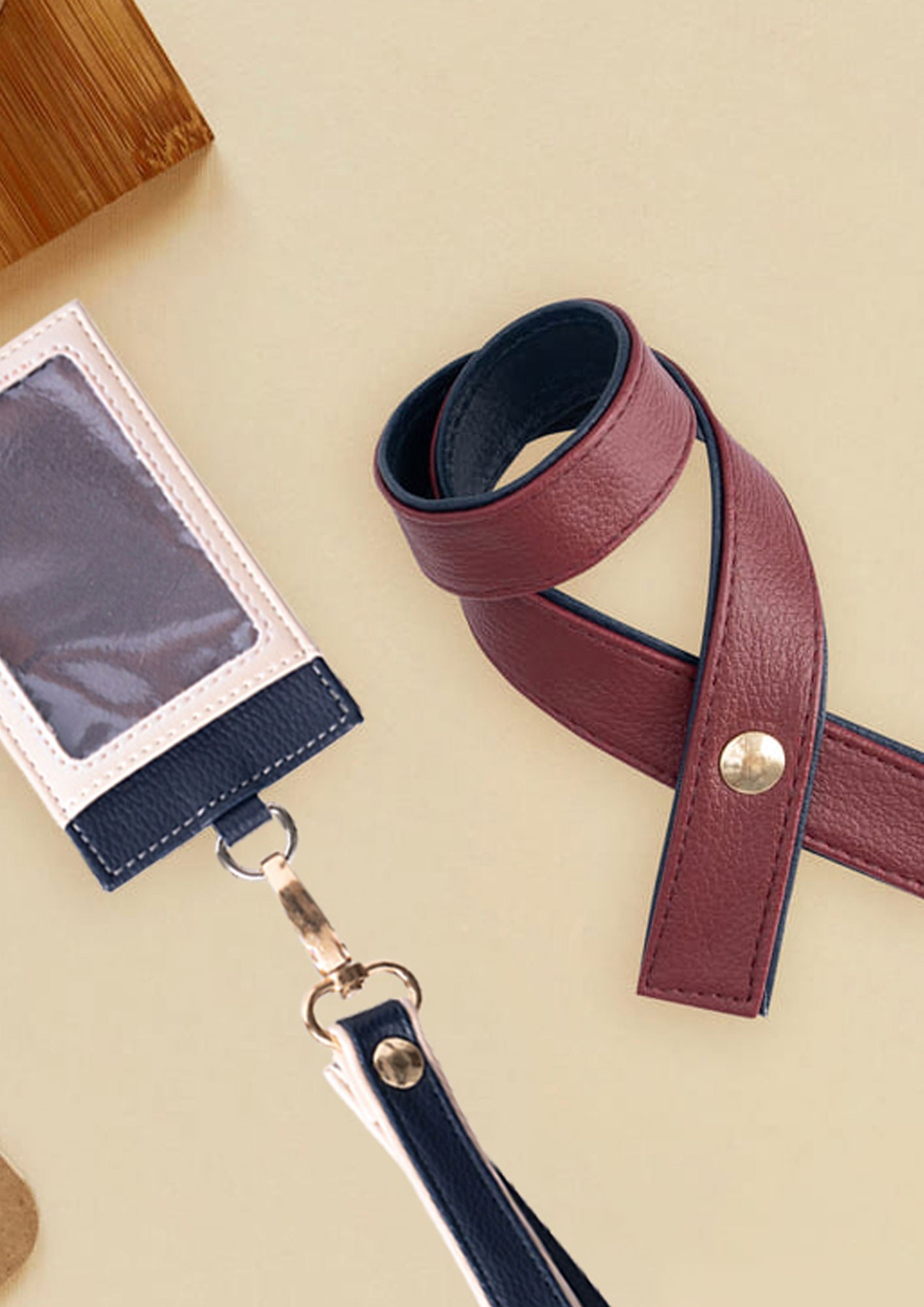 Wearable Earthing Collar with Cardholder + Bottle Earthing Collar